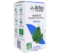 Arkopharma Arkogélules Anxiété & Spasmes Intestinaux Mélisse Bio 45 gélules
