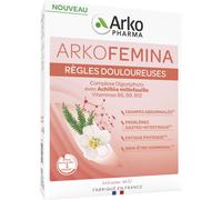 Arkopharma Arkofemina Règles Douloureuses Achillée Millefeuille Vitamines B6/B9/B12 30 Gélules