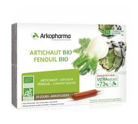 Arkopharma Arkofluides® Artichaut - Fenouil Bio Ampoule(S) Buvable(S) 20x10 ml
