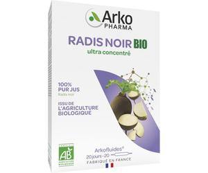 Arkopharma Arkofluides Bio Radis Noir 20 Ampoules