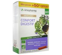 Arkopharma Complément alimentaire Arkofluides Confort Digestif Bio 30 ampoules