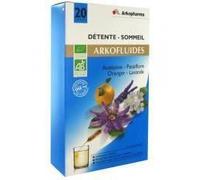 Arkopharma Arkofluides Détente Sommeil 20 Ampoules