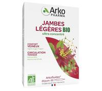 Arkopharma Arkofluides Circulation Jambes Légères Vignes Rouges Bio 20 Ampoules