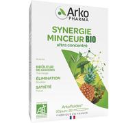 Arkopharma Arkofluides Synergie Minceur Bio 20 Ampoules