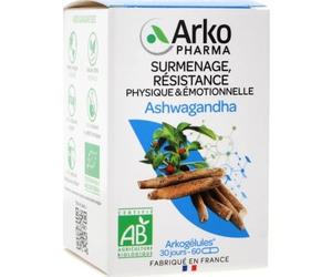 Arkopharma Arkogélules Ashwagandha Bio 60 Gélules