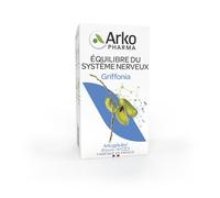 Arkogélules® Griffonia - Facilite la synthèse de sérotonine - Fonctionnement du système nerveux - Baisse de moral et périodes de stress - 40 gélules
