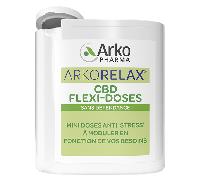 Arkopharma Arkorelax® Comprimés sublinguaux CBD Flexi‑Doses 60 comprimés
