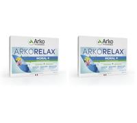 Arkopharma - Arkorelax Moral+ | Humeur positive - Équilibre émotionnel - Réduction de la fatigue - Sans dépendance | 30 jours - 60 comprimés (Lot de 2)