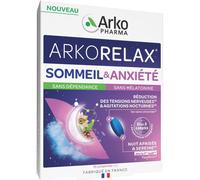 Arkopharma Arkorelax Sommeil & Anxiété Passiflore Verveine Citronnée Vitamine B3 15 Comprimés