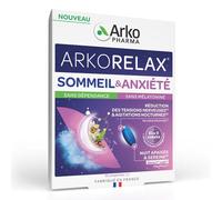 Arkopharma Arkorelax Sommeil & Anxiété Passiflore Verveine Citronnée Vitamine B3 15 comprimés