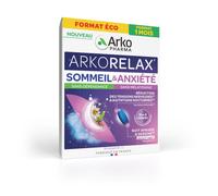 Arkopharma Arkorelax Sommeil & Anxiété Passiflore Verveine Citronnée Vitamine B3 30 comprimés