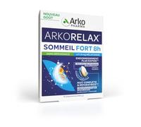 Arkopharma Arkorelax Sommeil Fort – Mélatonine, Valériane – 15 comprimés