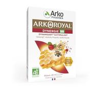 Arkopharma - Complément alimentaire Arkoroyal Dynergie Bio - 20 ampoules +10 offertes