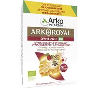 Arkopharma Arkoroyal Dynergie Dynamisant Et Stimulant 30 Ampoules Promo