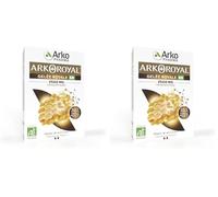 Arkopharma - Arkoroyal gelée royale 2 500 mg BIO | Formule hautement dosée | 20 jours - 20 ampoules de 10 ml (Lot de 2)