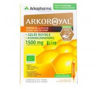 Arkopharma Arkoroyal Trésor De La Ruche Gelée Royale 1500mg Bio 20 Ampoules