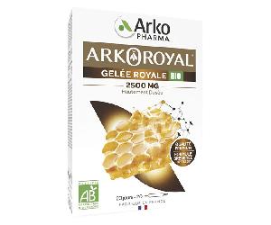 Arkopharma Arkoroyal Trésor de la Ruche Gelée Royale 2500mg Bio 20 ampoules