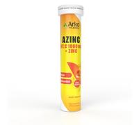 Arkopharma Azinc Vitamine C 1000mg + Zinc Tonus Immunité 20 Comprimés Effervescents