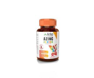 Arkopharma - Azinc® Junior Gummies - Gummies vitaminées | Bon fonctionnement du système immunitaire | Contribue à la croissance et au développement osseux normaux | 60 gummies