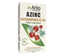 Laboratoires Arkopharma Complément alimentaire Azinc Naturel Vitamines C + D 20 comprimés