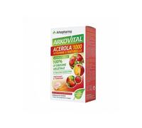 Arkopharma Azinc Naturel Acérola 1000 Lot de 2 x 30 comprimés