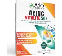 Arkopharma Azinc Vitalité 50+ 30 comprimées