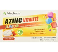 Arkopharma Azinc Vitalité Junior – goût cola – 30 comprimés à croquer