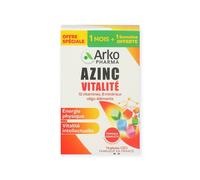 Arkopharma Azinc Vitalité Vitamines Minéraux et Oligo-Eléments 60 gélules + 14 offertes