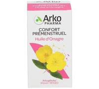 Arkopharma Confort Prémenstruel Huile d'onagre 180 gélules