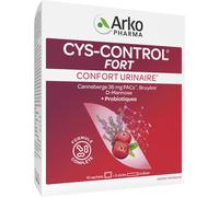Arkopharma Cys-Control Fort Avec Microbiotiques Confort Urinaire 10 Sachets + 5 Sticks À Diluer