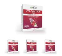 Arkopharma - Cys-Control Fort probiotiques | Confort urinaire - Équilibre du microbiote| 10 sachets et 5 sticks à diluer (Lot de 4)