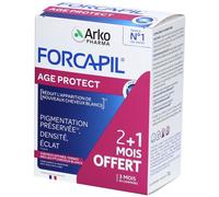Arkopharma Forcapil Age Protect Cheveux Blancs & Ternes 90 comprimés