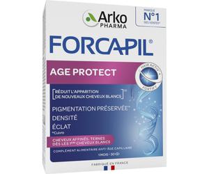 Arkopharma Forcapil Age Protect Cheveux Blancs Et Ternes 30 Comprimés