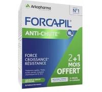 Arkopharma Forcapil Anti-Chute Lot de 3 x 30 Comprimés - Lot 3 x 30 comprimés