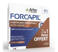 Forcapil Fortifiant Kératine Boite de 180 (par ADS)