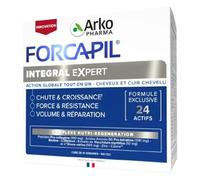 Arkopharma Complément capillaire Forcapil Intégral Expert – Chute, Croissance, Force – 168 gélules