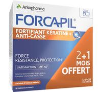 Forcapil Fortifiant Kératine Boite de 180 (par ADS)