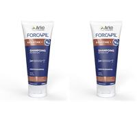 Arkopharma - Forcapil Shampoing Fortifiant | Force - Vitalité - Protection - Brillance - Cheveux cassants et abîmés | Tube de 200 ml (Lot de 2)