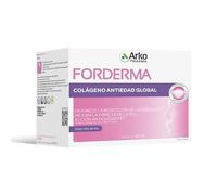 Arkopharma Forderma Anti-âge Global, Collagène hydrolysé, améliore l'élasticité de la peau, réduit les rides, goût mangue, convient pour la grossesse et l'allaitement, Complément alimentaire