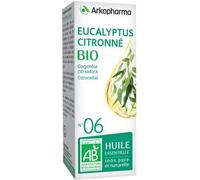 Arkopharma Huile Essentielle Eucalyptus Citronné Bio 10 ml - Huiles essentielles - Pharmacie en ligne LaSante.net