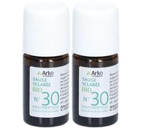 Arkopharma Huile Essentielle N°30 Sauge Sclarée Bio 2x5 ml
