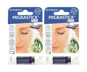Arkopharma Migrastick® Fort, Roll-on antimigraineux Stick(S) 2x3 ml