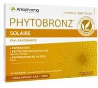 Arkopharma Phytobronz préparateur solaire peau rayonnante 30 capsules