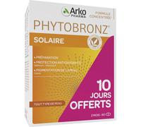 Arkopharma Phytobronz Préparateur Solaire Huiles Végétales Lot 2x30 Capsules