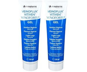 Arkopharma VEINOFLUX® Gel Jambes légères Effet froid Gel(S) 2x150 ml