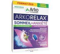 Arkopharma Arkorelax Sommeil & Anxiété Passiflore Verveine Citronnée Vitamine B3 30 comprimés