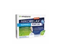 Arkopharma Arkorelax Sommeil Fort 8H Mélatonine Valériane 15 comprimés