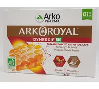 Arkopharma - Complément alimentaire Arkoroyal Dynergie Bio - 20 ampoules +10 offertes