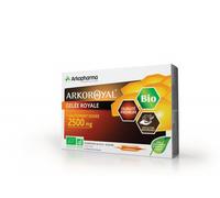 Arkopharma Arkoroyal Gelée Royale Bio 2500mg Gout Miel Ampoules 20x10ml