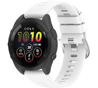 Arkovis compatible avec Garmin Venu 2 plus/Vivoactive 5 / Approach S50 / Vivomove HR Sport/Venu SQ Bracelet de Montre, Bracelet respirable de montre-bracelet de silicone NO250925 (20mm, White)